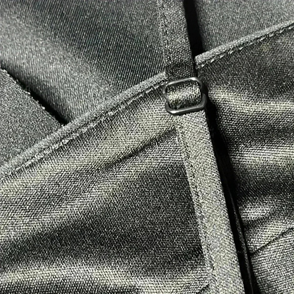 ASOS Black Asymmetric Mermaid Dress UK 10 EUR 38 US 6 - Picture 7 of 10